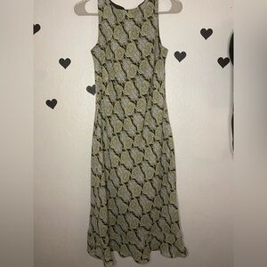 Ann Taylor Factory Sleeveless Paisley Midi Dress – Petite 6P